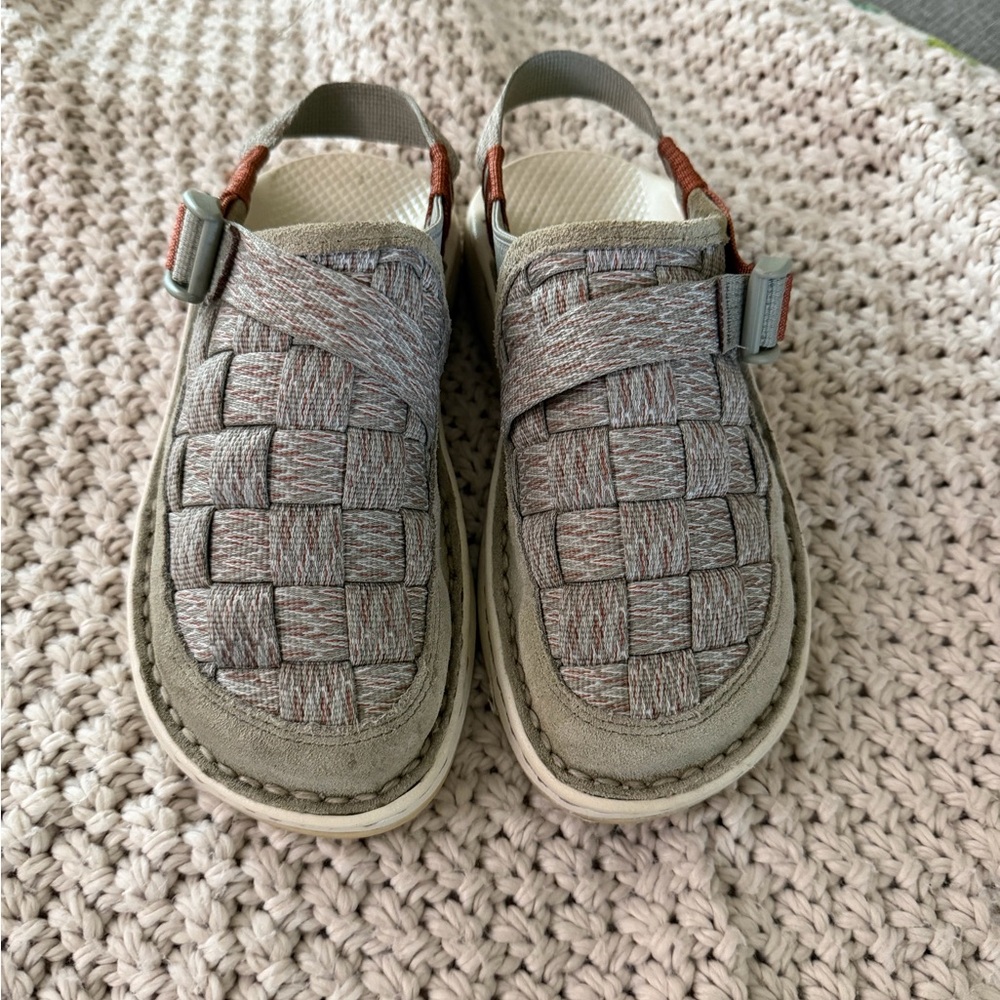 Chaco Slip on Woven Mules